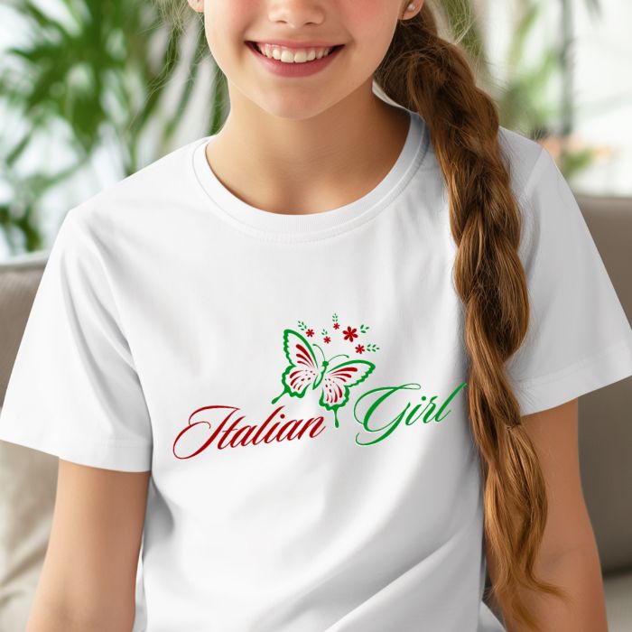 "Italian Girl" Youth girl's T-shirt