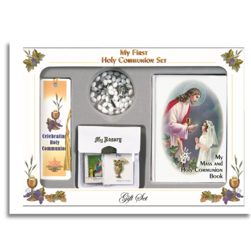 Traditional Holy Communion Girl's Gift Set