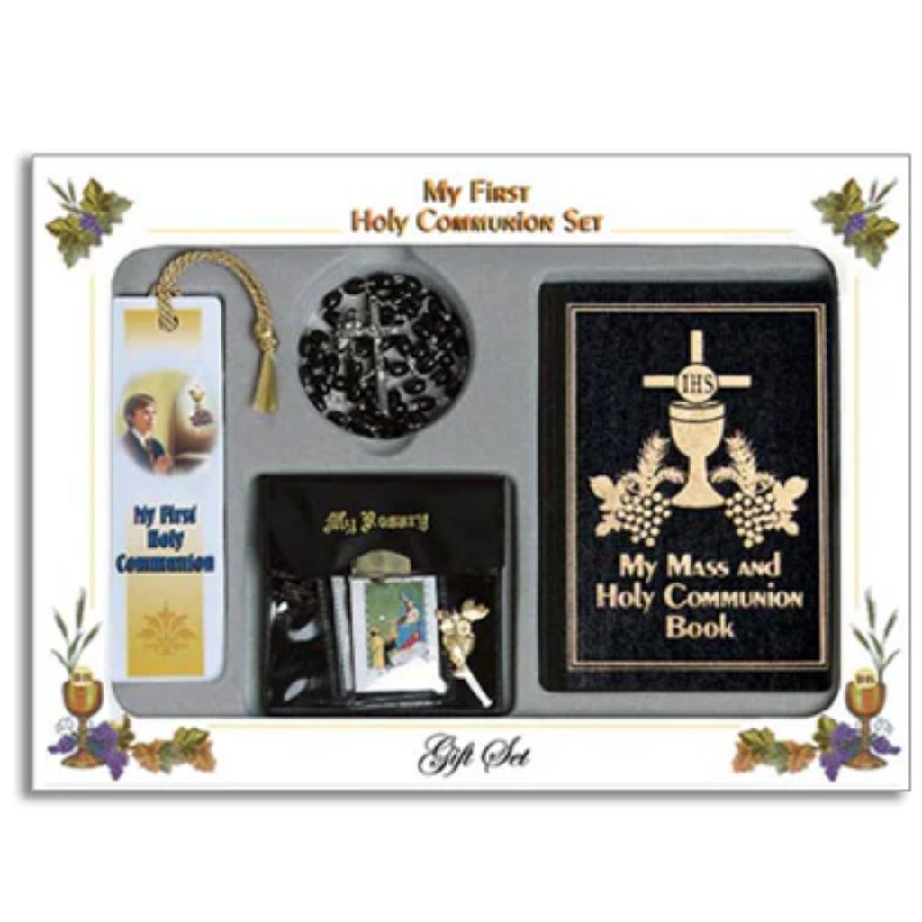 Traditional Holy Communion Boy's Gift Set