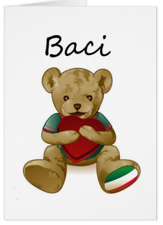 "Baci" Valentine's Card