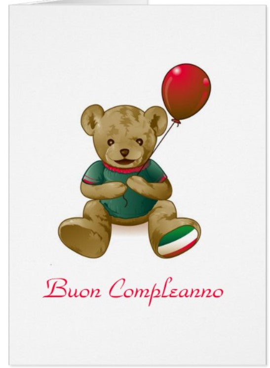 Buon Compleanno (Happy Birthday)